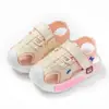 Sandalias infantiles de EVA nuevas de verano, sandalias para niñas de suela blanda con velcro para niños mayores, zapatos para niños pequeños, sandalias de playa para bebés