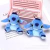 Nueva Altura 6cm Muñeco de Peluche Pequeño Stitch Azul Colgante para Bolso Stitch Punto para Colgar en la Ropa