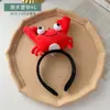 Diadema para Lavar Cara y Cabello Femenina Divertida Dibujo Animado Linda Celebridad Cibernética Antideslizante Presionando el Cabello Mascarilla Maquillaje Cabello Cam Adulto Femenino Paquetes de Cabello