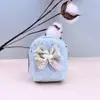 Portamonedas Estilo Ins con Lazo Japonés y Coreano de Moda Llavero Femenino Gretel Mini Bolso Pequeño Almacenamiento para Labial