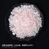 Grava de Cristal Rosa al por Mayor, Grava Desmagnetizadora de Cristal, Adornos de Cristal del Mar de China Oriental, Decoración del Hogar, Piedra para Acuario, Decoración, Aromaterapia