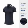 Conjunto de 10 Peças para Equipe de Golfe, Entrega em 48 Horas, Sem Custo de Logotipo, Roupas Masculinas e Femininas, Camisetas de Manga Curta, Vestuário Masculino