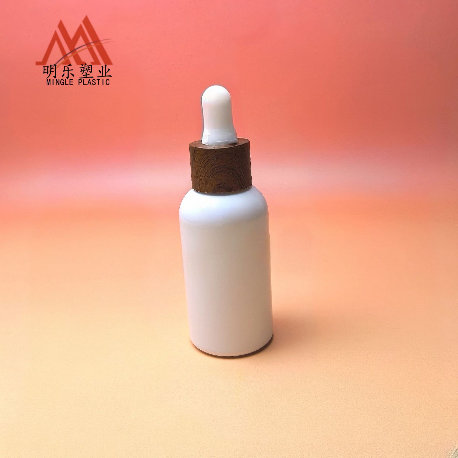 60ML PET波斯顿瓶配20-410普通光面滴管盖1