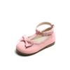Zapatos de Bebé Nuevos para Primavera y Otoño para Mujer Zapatos de Princesa de Charol Niños Pequeños de Edad Media y Niñas Estilo Coreano Zapatos de Cuero Rojos con Forma de T con Suela Suave