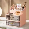 Caja de Almacenamiento de Escritorio de Alta Calidad, Tipo Cajón, Caja Organizadora de Papelería de Oficina, Apilable, Multicapa, Caja de Almacenamiento para Cosméticos