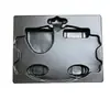 Caja de Embalaje Colgante Ps Negro Mate Bandeja para Transmisión en Vivo Ampolla para Carga de Cuello Fábrica Textura Transparente Juguete