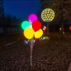 Lámpara de Globo Impermeable LED para Exteriores Lámpara Decorativa para Patio Césped Iluminación de Paisaje Parque Patio Lámpara de Globo para Suelo