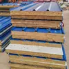 Panel aislante limpio de lana de roca compuesta TW1050 para fábricas de alimentos, talleres de purificación farmacéutica, muros cortina, fachadas exteriores e instalaciones deportivas