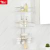 Estante de Almacenamiento para Baño con Ventosa Estante de Pared para Inodoro Baño Lavabo Acero Inoxidable Almacenamiento y Organización Sin Perforaciones