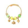 2026 Nuevo Estilo Pulsera de Elefante y Mariposa Estilo Ins Retro, Popular Pulsera de Cuentas con Agujero Grande DIY Transfronteriza, Fabricante de Yiwu