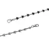 Moda Europea y Americana Sexy Cadena Cinturón Simple Estrella Cadena de Cintura Estilo Callejero de Mujer Moderna Cadena de Cintura de una Sola Capa Cadena Corporal