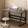 Escritorio de computadora, escritorio de oficina en casa de escritorio, escritorio de dormitorio, escritorio de estudio para estudiantes, banco de trabajo rectangular simple y moderno