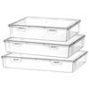Caja de almacenamiento transparente, mini caja de almacenamiento de juguetes, caja de medicinas pequeña para el hogar, caja de almacenamiento de artículos diversos, caja pequeña de plástico