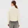 Suéteres Dalan hechos a medida, pedidos pequeños, comercio exterior transfronterizo, procesamiento de lotes pequeños, fábrica de origen, prendas de punto para mujer tipo jersey de otoño e invierno