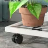 Estante de Flores Prateleira Varanda de Chão Arte em Ferro Prateleira em Camadas para Bonsai e Plantas Verdes, Multi-Camada Móvel