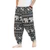 Pantalones de Elefante Zanahoria para Hombre Estilo Chino Pantalones de Playa 2022 Primavera Delgados Cortos para Hombre Sueltos Talla Grande Pantalones Casuales