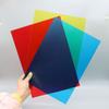 Papel transparente vidrio de color pegatina material hecho a mano diy película de lámpara acrílica transparente jardín de infantes mezcla de colores marco de fotos