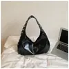 Bolsa de Axila Estilosa Xiaomi Fashion Retro Grande Capacidade Nova para o Trabalho Casual Bolsa de Ombro Simples Bolsa Tote com Rebites