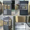 Casas de Guarda Metálicas Esculpidas para Grandes Áreas Residenciais, Salas de Segurança, Estacionamentos de Áreas Cênicas, Cabines de Segurança Móveis Externas, Em Estoque