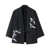 Novo cardigan masculino de verão bordado com guindaste estilo chinês Hanfu estilo japonês retro tendência quimono robe atacado