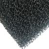 Filtro de esponja de algodón transpirable a prueba de polvo con forma de teja de zanja negra, venta al por mayor, filtro de poliuretano para ventilación a prueba de polvo.