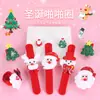 Regalo de Navidad Regalo para Niños Círculo de Palmas de Papá Noel Muñeco de Nieve Reno Círculo de Chasquido Navideño Premios de Jardín de Infancia