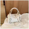 Bolso bandolera de moda transfronterizo para mujer, bolso de mano de diseño simple nuevo, bolso de hombro casual retro estilo coreano