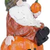 Temporada de Cosecha de Otoño Transfronteriza Adornos de Gnomo de Madera Calabaza Maíz Manzana Decoración de Mesa de Acción de Gracias Adornos