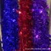 Día de Año Nuevo evento de Año Nuevo escena festiva diseño raya de lana corazón de melocotón cinta árbol de Navidad decoración color de cifrado de corazón de melocotón raya de color