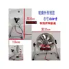 Ventilador Elétrico Externo DC 12V24V Marítimo 48V60V para RV, Van de Jantar e Carga, Ventilador de Mesa Potente com Turbina 36V para Resfriamento