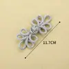 Accesorios de Ropa Tradicional China, Broches de Rana para Cheongsam, Botones Hechos a Mano de Libélula con Hilo Dorado de Cinco Hojas, Botones de Estilo Nacional