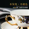 Xícara de Café Selecionada Rigorosamente Xícara Xícara Pires Xícara Conjunto Cerâmica Doméstica Porcelana Óssea Xícara de Chá Britânica Retrô Luxo Leve Presente Alto Valor de Cor