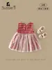 Vestido de Verão para Meninas Novo Estilo Bebê e Criança Pequena Classe A Algodão Amigo da Pele Sem Mangas Vestido-Colete Bebê Menina Renda Vestido Princesa