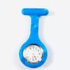 Reloj de Enfermera para Mujer Impermeable Reloj Colgante con Pin Simple Reloj de Bolsillo de Silicona Estudiante Prueba de Batería Reloj de Bolsillo para el Pecho de Doctor