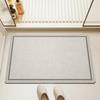 Tapete de Banheiro Estilo Japonês Wabi-Sabi, Tapete de Alta Qualidade Antiderrapante Absorvente de Água para Uso Doméstico, Tapete de Terra de Diatomáceas Fácil de Manter