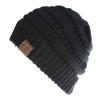 Nuevo gorro de lana de invierno cálido para exteriores de estilo europeo y americano, gorro de cola de caballo abierto acrílico, sombrero directo de fábrica para hombres y mujeres