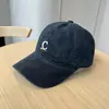 Nuevo Estilo Coreano Otoño INS Bordado Letra C Gorra de Béisbol para Mujer Alta Calidad Protección Solar Gorra de Béisbol para Hombre Tendencia
