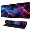 Mouse Pad Dinâmico de Onda de Luz Exclusivo Transfronteiriço, Base Grande Abstrata para Teclado de Jogo, Pad de Mesa Antiderrapante de Peça Única com Borda Travada, Dropshipping