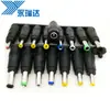 Set de 8 Adaptadores de Corriente Móvil para laptop DC5.5X2.1MM hembra a todo tipo de cabezal macho