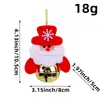 Decoraciones Navideñas de Musgo Colgantes para Árbol de Navidad Muñeco de Anciano Sosteniendo Campana Suministros para Decoración Navideña Regalos Pequeños