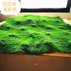 Grama Artificial com Flocagem Pedra Gramado Musgo Pedra Bonsai Planta Musgo