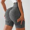 Shorts de Yoga Personalizados Transfronterizos para Mujer con Levantamiento de Glúteos Tipo Melocotón y Elásticos de Fitness Sin Costuras Slim de Tres Puntos para Deporte
