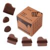 Nova Maquiagem recomenda Puff Pó Biscoito de Chocolate 6 Almofada de Ar Base Especial para Maquiagem Seca e Molhada