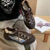 Zapatos Deportivos Casuales Shougu SHOUGU de Piel Genuina con Estrella, Zapatos de Entrenamiento Alemanes para Mujer, Nuevo Color Otoño 2026, con Cordones