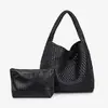 Bolsa de axila para madre e hijo de gran capacidad, muy vendida transfronteriza, bolsa tejida a mano, bolso de mano de moda para mujer, bolso de hombro, venta directa de fábrica