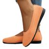 Zapatos de punto huecos zapatos de mujer 2023 Verano nuevos color puro tejido transfronterizo tacón plano casual zapatos transpirables transfronterizos