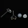 Brincos personalizados de estilo elegante da Coreia do Sul brincos simples e elegantes de resina brincos pequenos e requintados de acrílico brincos femininos