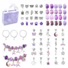 Pulsera de Unicornio de Color Explosivo Huiyue con Cuentas Set de Regalo Cuentas de Cristal de Color Brillante Joyería Infantil