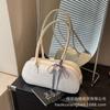 Bolso de mano con lazo de nicho para mujer, primavera 2024, nuevo bolso de mano con textura de Corea del Sur, bolso de mano con almohada de gran capacidad.