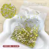 Rhinestones redondos pequeños de fondo plano al por mayor, rhinestones súper brillantes para decoración de uñas, rhinestones redondos, diamantes de agua ultrabrillantes, accesorios de diamantes para decoración de uñas, decoraciones para uñas, adornos de strass